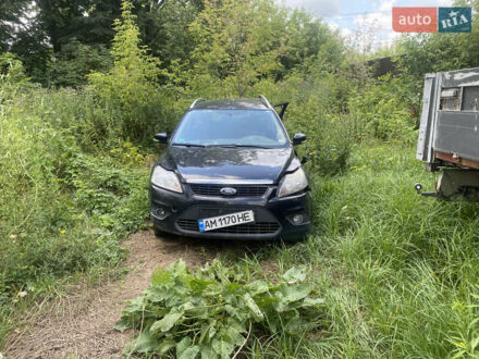 Форд Фокус 2008 в Коростышеве на Automoto.ua Черный Форд Фокус, объемом двигателя 1.6 л и пробегом 270 тыс. км за 1600 $, фото 1 на Automoto.ua