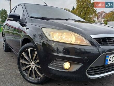 Форд Фокус 2008 в Ужгороде на Automoto.ua Черный Форд Фокус, объемом двигателя 1.6 л и пробегом 248 тыс. км за 5300 $, фото 1 на Automoto.ua