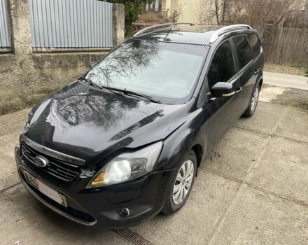 Черный Форд Фокус, объемом двигателя 1.6 л и пробегом 290 тыс. км за 2700 $, фото 1 на Automoto.ua