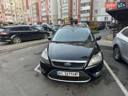 Форд Фокус 2008 в Луцке на Automoto.ua Черный Форд Фокус, объемом двигателя 1.6 л и пробегом 261 тыс. км за 5800 $, фото 1 на Automoto.ua