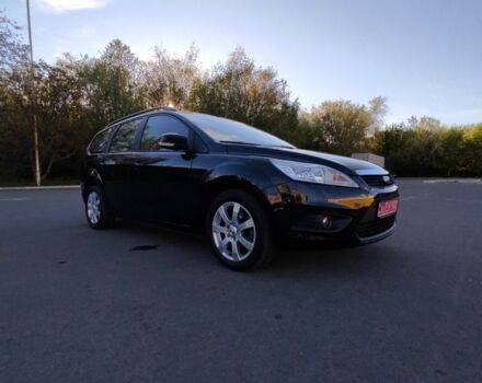 Черный Форд Фокус, объемом двигателя 1.6 л и пробегом 214 тыс. км за 5950 $, фото 1 на Automoto.ua