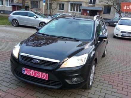 Черный Форд Фокус, объемом двигателя 1.6 л и пробегом 196 тыс. км за 5000 $, фото 1 на Automoto.ua