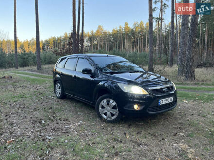 Форд Фокус 2008 в Каневе на Automoto.ua Черный Форд Фокус, объемом двигателя 1.6 л и пробегом 287 тыс. км за 5150 $, фото 1 на Automoto.ua