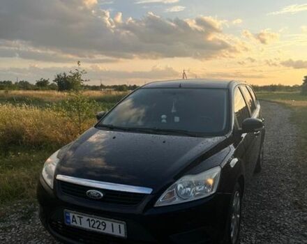 Черный Форд Фокус, объемом двигателя 1.6 л и пробегом 212 тыс. км за 6000 $, фото 1 на Automoto.ua