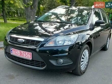 Форд Фокус 2008 в Полтаве на Automoto.ua Черный Форд Фокус, объемом двигателя 1.6 л и пробегом 192 тыс. км за 5550 $, фото 1 на Automoto.ua