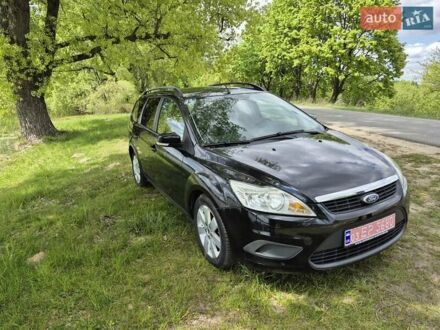 Форд Фокус 2008 в Чернигове на Automoto.ua Черный Форд Фокус, объемом двигателя 1.6 л и пробегом 208 тыс. км за 5500 $, фото 1 на Automoto.ua