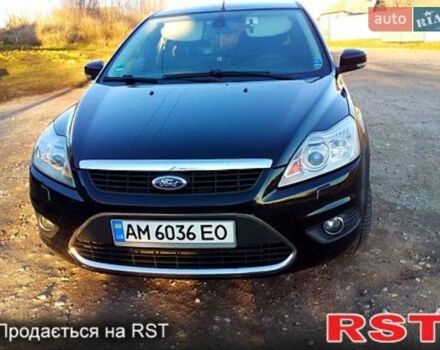 Черный Форд Фокус, объемом двигателя 2 л и пробегом 240 тыс. км за 5700 $, фото 1 на Automoto.ua
