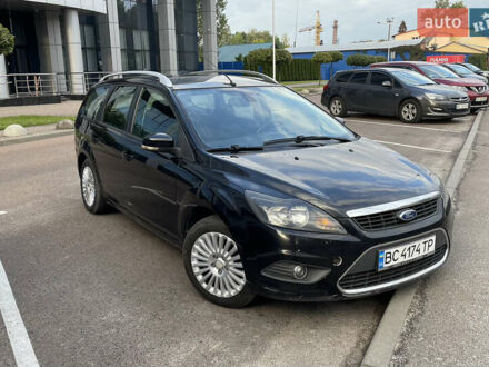 Форд Фокус 2008 в Львове на Automoto.ua Черный Форд Фокус, объемом двигателя 1.6 л и пробегом 260 тыс. км за 5400 $, фото 1 на Automoto.ua