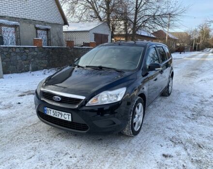 Черный Форд Фокус, объемом двигателя 1.6 л и пробегом 205 тыс. км за 4850 $, фото 1 на Automoto.ua