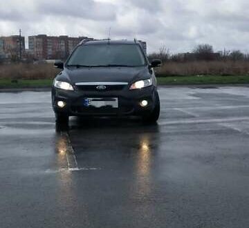 Форд Фокус 2008 в Кропивницком (Кировограде) на Automoto.ua Черный Форд Фокус, объемом двигателя 1.6 л и пробегом 205 тыс. км за 5700 $, фото 1 на Automoto.ua