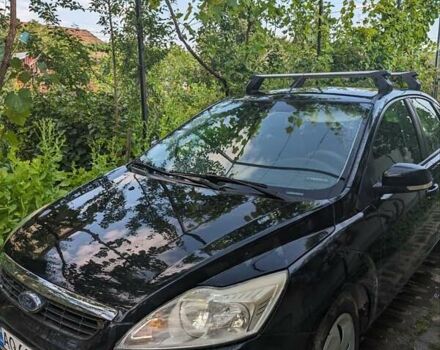 Черный Форд Фокус, объемом двигателя 1.8 л и пробегом 230 тыс. км за 5500 $, фото 1 на Automoto.ua