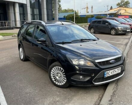 Черный Форд Фокус, объемом двигателя 1.6 л и пробегом 300 тыс. км за 4800 $, фото 1 на Automoto.ua