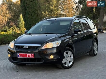Черный Форд Фокус, объемом двигателя 1.6 л и пробегом 220 тыс. км за 5500 $, фото 1 на Automoto.ua