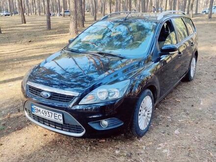 Форд Фокус 2008 в Сумах на Automoto.ua Черный Форд Фокус, объемом двигателя 1.6 л и пробегом 210 тыс. км за 6400 $, фото 1 на Automoto.ua