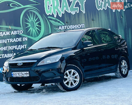 Черный Форд Фокус, объемом двигателя 1.6 л и пробегом 224 тыс. км за 5300 $, фото 1 на Automoto.ua