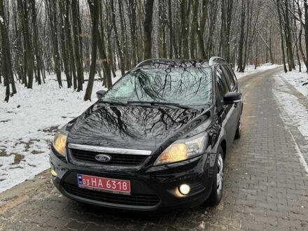 Черный Форд Фокус, объемом двигателя 1.6 л и пробегом 210 тыс. км за 5000 $, фото 1 на Automoto.ua