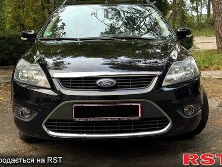 Черный Форд Фокус, объемом двигателя 1.8 л и пробегом 215 тыс. км за 5800 $, фото 1 на Automoto.ua