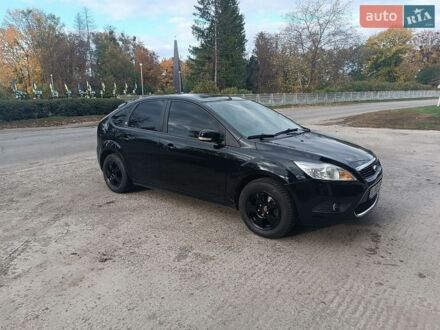 Черный Форд Фокус, объемом двигателя 1.6 л и пробегом 221 тыс. км за 5300 $, фото 1 на Automoto.ua