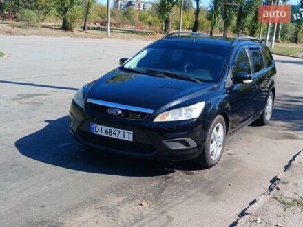 Черный Форд Фокус, объемом двигателя 1.6 л и пробегом 235 тыс. км за 5700 $, фото 1 на Automoto.ua