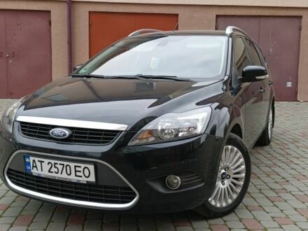 Черный Форд Фокус, объемом двигателя 1.6 л и пробегом 208 тыс. км за 6565 $, фото 1 на Automoto.ua