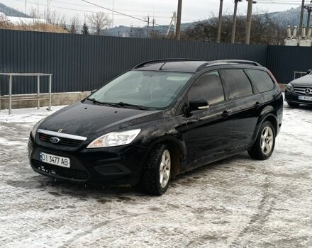 Черный Форд Фокус, объемом двигателя 1.6 л и пробегом 282 тыс. км за 4000 $, фото 1 на Automoto.ua