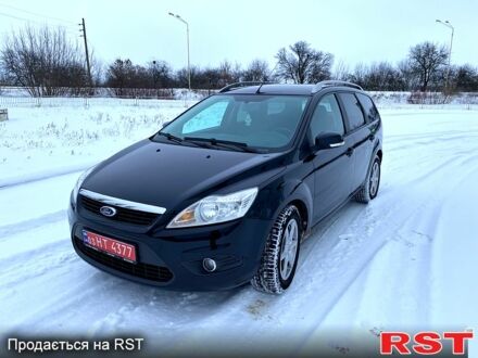 Черный Форд Фокус, объемом двигателя 1.6 л и пробегом 240 тыс. км за 5750 $, фото 1 на Automoto.ua