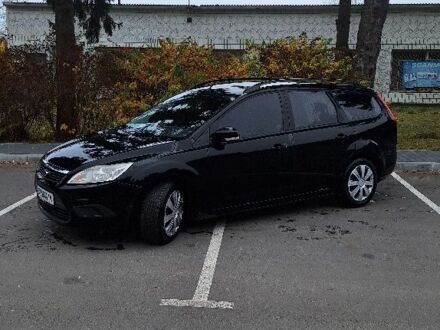 Черный Форд Фокус, объемом двигателя 1.6 л и пробегом 297 тыс. км за 5000 $, фото 1 на Automoto.ua