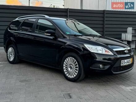 Черный Форд Фокус, объемом двигателя 1.6 л и пробегом 183 тыс. км за 6100 $, фото 1 на Automoto.ua