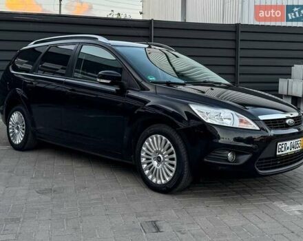 Черный Форд Фокус, объемом двигателя 1.6 л и пробегом 183 тыс. км за 6100 $, фото 1 на Automoto.ua