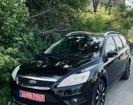 Черный Форд Фокус, объемом двигателя 1.6 л и пробегом 222 тыс. км за 6100 $, фото 1 на Automoto.ua