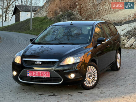 Черный Форд Фокус, объемом двигателя 1.6 л и пробегом 225 тыс. км за 6500 $, фото 1 на Automoto.ua
