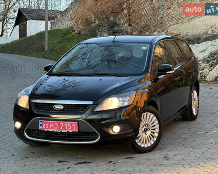 Черный Форд Фокус, объемом двигателя 1.6 л и пробегом 225 тыс. км за 6500 $, фото 1 на Automoto.ua