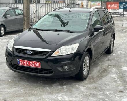 Черный Форд Фокус, объемом двигателя 1.6 л и пробегом 167 тыс. км за 5750 $, фото 1 на Automoto.ua
