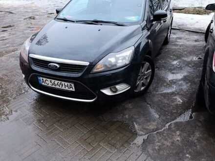 Чорний Форд Фокус, об'ємом двигуна 2 л та пробігом 184 тис. км за 6000 $, фото 1 на Automoto.ua