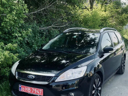 Черный Форд Фокус, объемом двигателя 1.6 л и пробегом 222 тыс. км за 6100 $, фото 1 на Automoto.ua