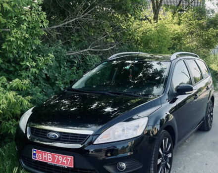 Черный Форд Фокус, объемом двигателя 1.6 л и пробегом 222 тыс. км за 6100 $, фото 1 на Automoto.ua