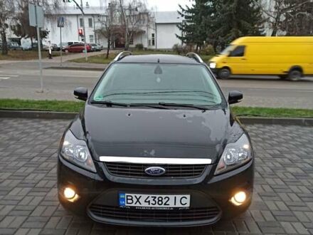 Черный Форд Фокус, объемом двигателя 1.8 л и пробегом 237 тыс. км за 6000 $, фото 1 на Automoto.ua