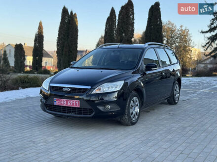 Форд Фокус 2009 у Вишнівець на Automoto.ua Чорний Форд Фокус, об'ємом двигуна 1.6 л та пробігом 239 тис. км за 5500 $, фото 1 на Automoto.ua