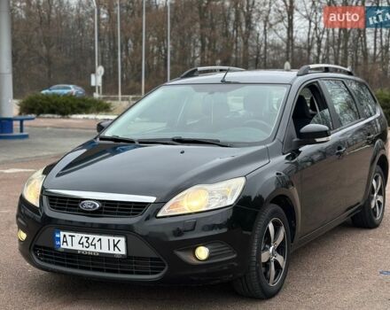 Черный Форд Фокус, объемом двигателя 1.6 л и пробегом 230 тыс. км за 4900 $, фото 1 на Automoto.ua