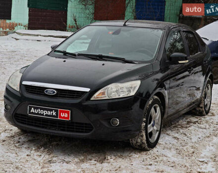 Черный Форд Фокус, объемом двигателя 1.6 л и пробегом 266 тыс. км за 5490 $, фото 1 на Automoto.ua