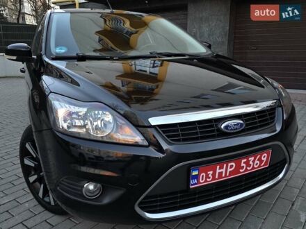 Черный Форд Фокус, объемом двигателя 1.6 л и пробегом 209 тыс. км за 6850 $, фото 1 на Automoto.ua
