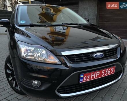 Черный Форд Фокус, объемом двигателя 1.6 л и пробегом 209 тыс. км за 6850 $, фото 1 на Automoto.ua