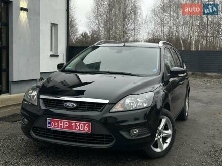 Черный Форд Фокус, объемом двигателя 1.6 л и пробегом 320 тыс. км за 5300 $, фото 1 на Automoto.ua