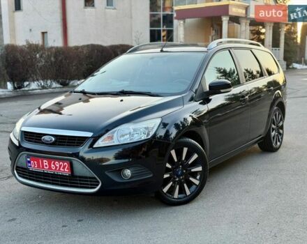 Черный Форд Фокус, объемом двигателя 1.6 л и пробегом 217 тыс. км за 6300 $, фото 1 на Automoto.ua