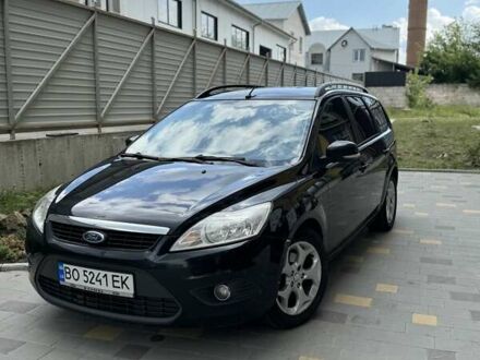 Черный Форд Фокус, объемом двигателя 1.56 л и пробегом 290 тыс. км за 5400 $, фото 1 на Automoto.ua