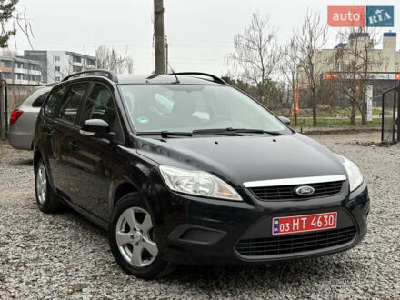 Черный Форд Фокус, объемом двигателя 1.6 л и пробегом 233 тыс. км за 5800 $, фото 1 на Automoto.ua