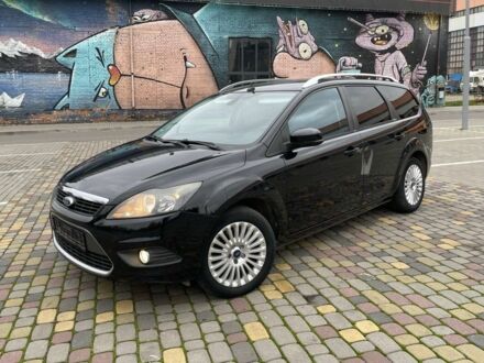 Форд Фокус 2010 в Луцке на Automoto.ua Черный Форд Фокус, объемом двигателя 2 л и пробегом 240 тыс. км за 6250 $, фото 1 на Automoto.ua