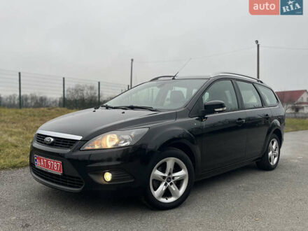 Черный Форд Фокус, объемом двигателя 1.6 л и пробегом 193 тыс. км за 6199 $, фото 1 на Automoto.ua