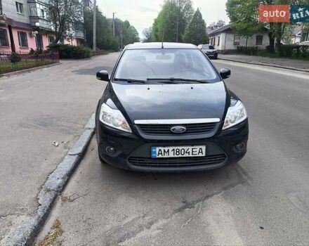 Черный Форд Фокус, объемом двигателя 1.8 л и пробегом 176 тыс. км за 4250 $, фото 1 на Automoto.ua