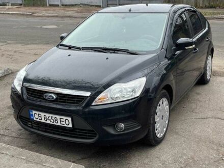 Черный Форд Фокус, объемом двигателя 1.6 л и пробегом 235 тыс. км за 5500 $, фото 1 на Automoto.ua